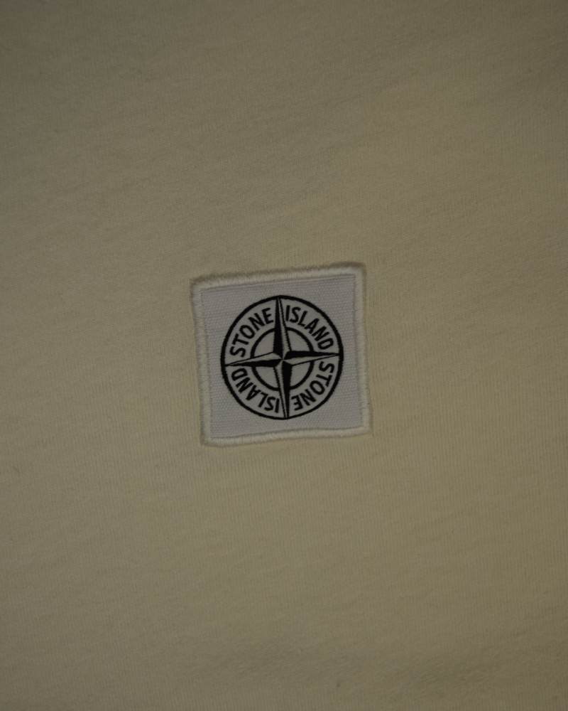 Stone Island Patch Project Organic Cotton T-Shirt Off white detail view