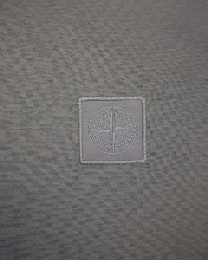 Stone Island Ghost Piece T-Shirt Grey detail view