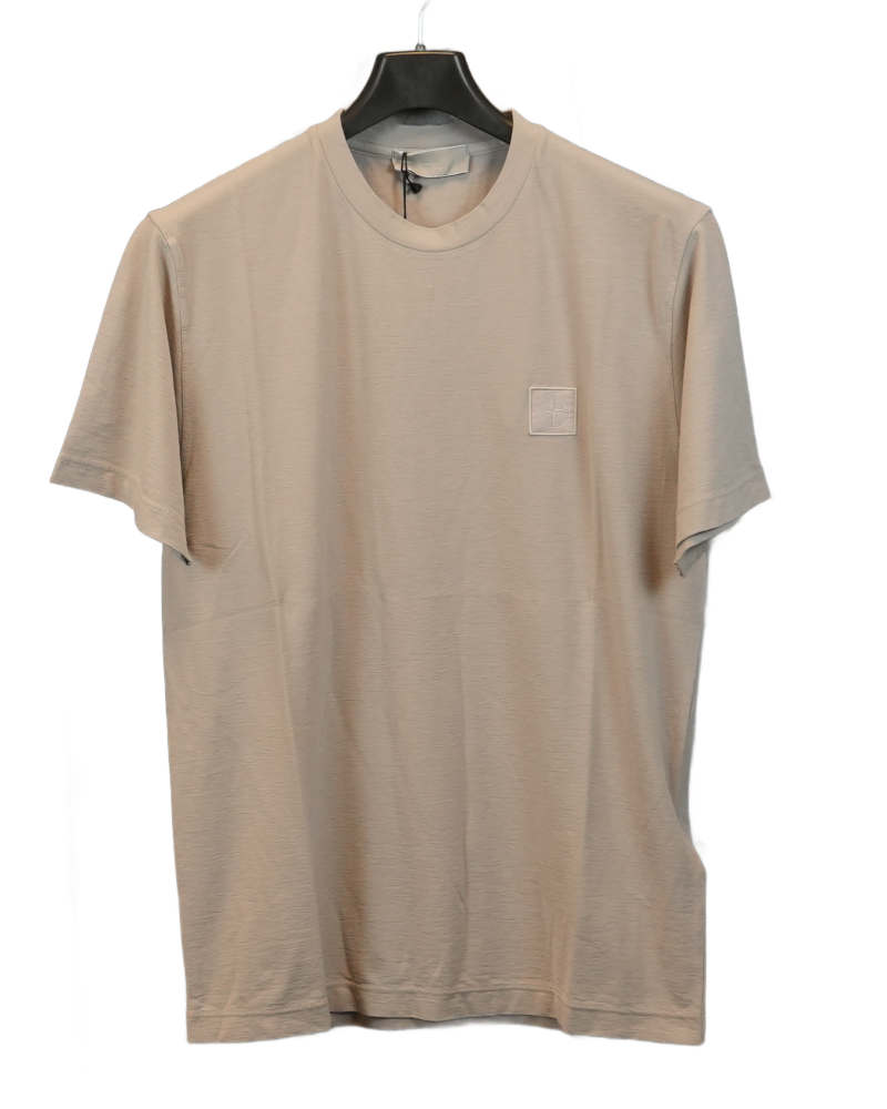 Stone Island Ghost Piece T-Shirt Grey front view