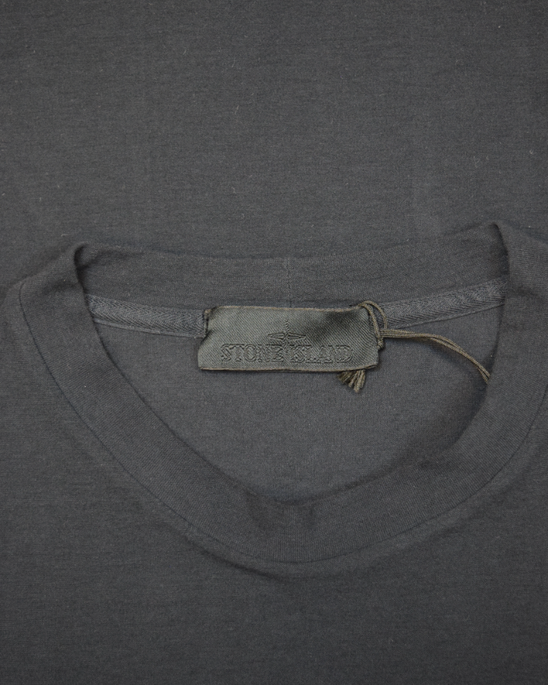 Stone Island Ghost Piece T-Shirt Black detail view