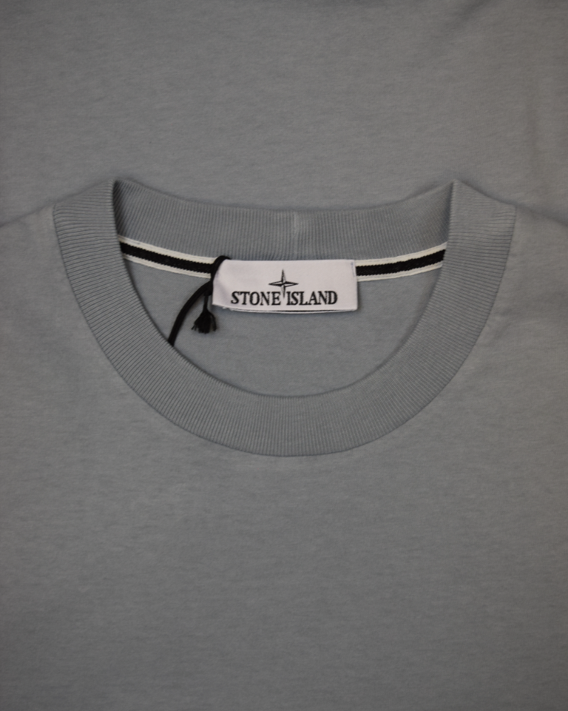 Stone Island Desert Print T-Shirt Light Blue detail view