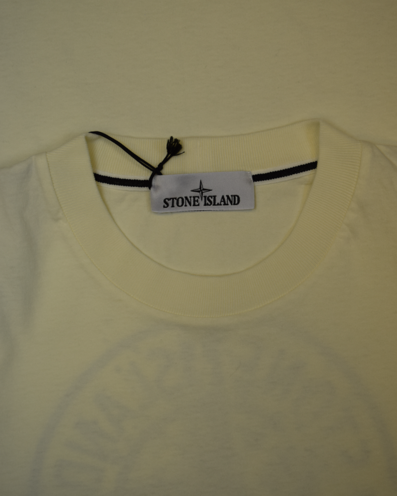 Stone Island Desert Print T-Shirt White detail view
