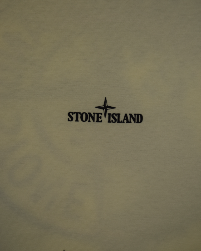 Stone Island Desert Print T-Shirt White detail view