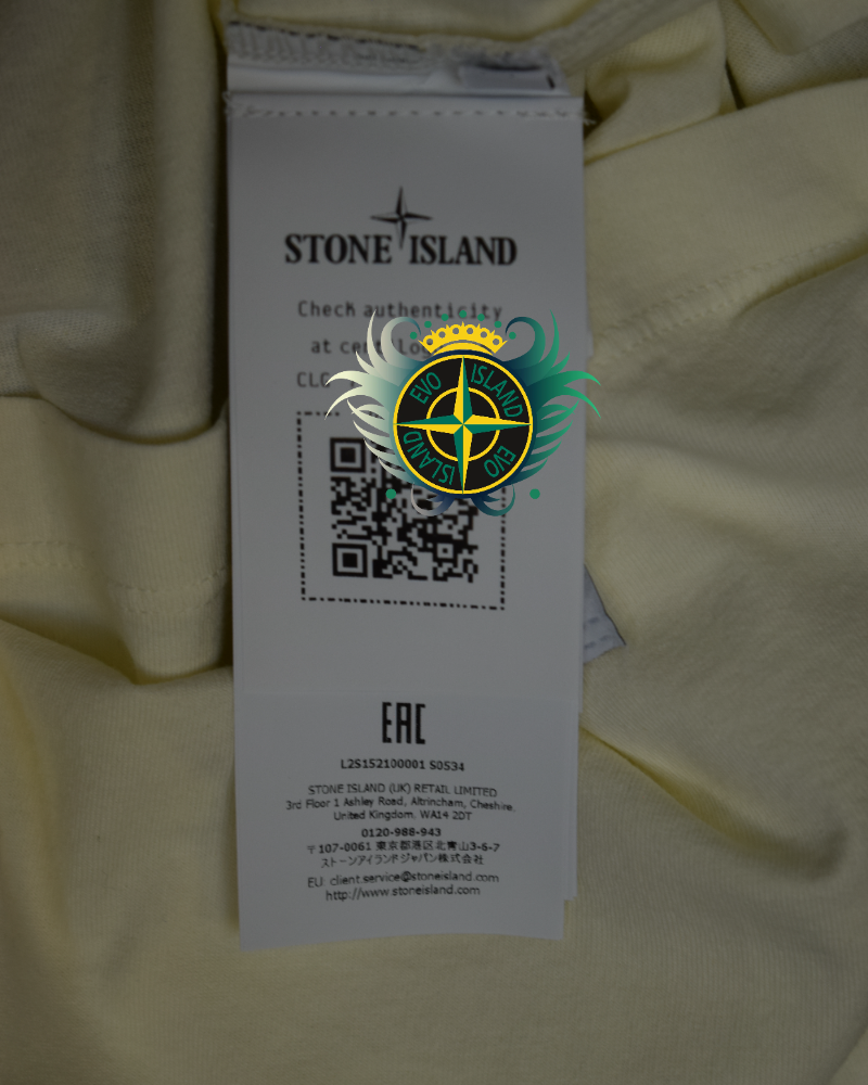 Stone Island Desert Print T-Shirt White detail view