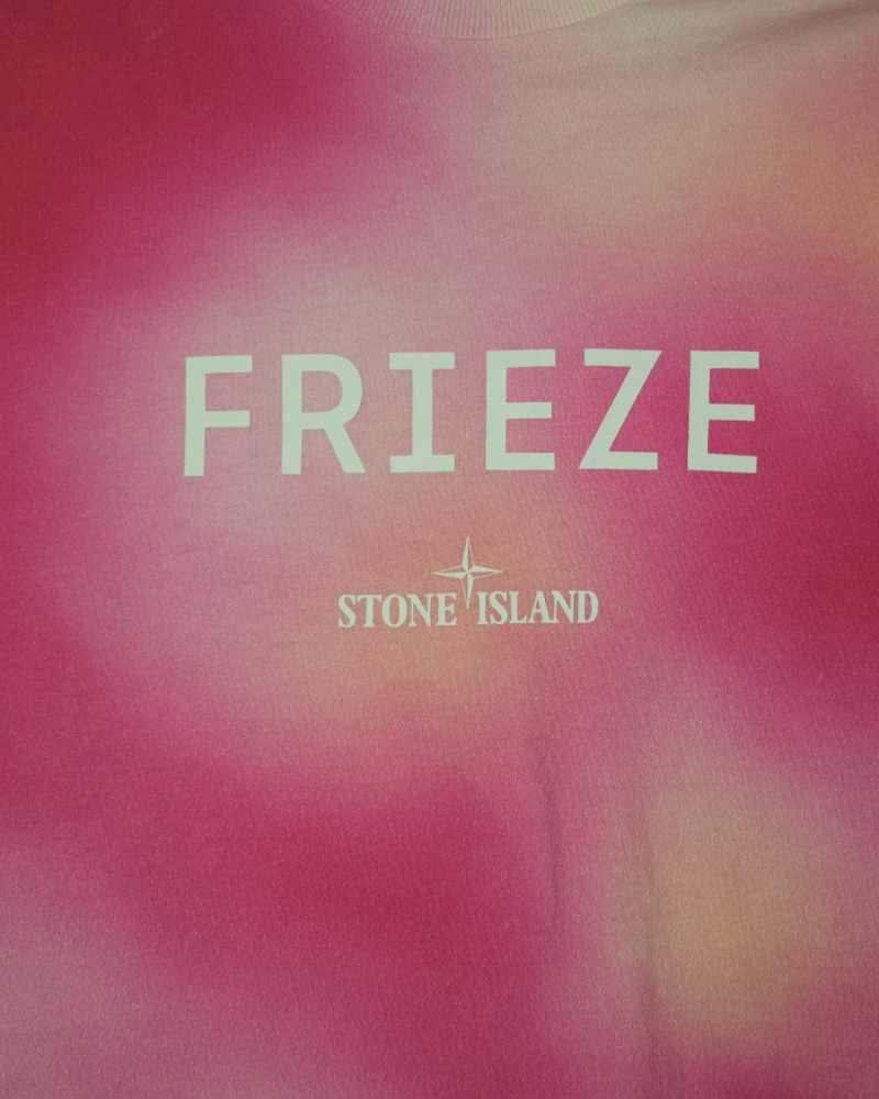 Stone Island Frieze T-Shirt Pink detail view