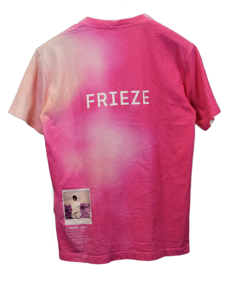 Stone Island Frieze T-Shirt Pink back view