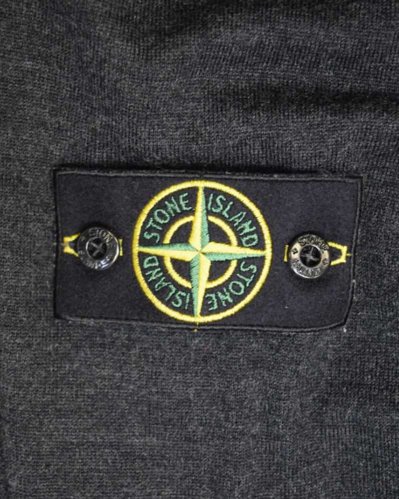 Stone Island Zip up Jacket Grey detail view