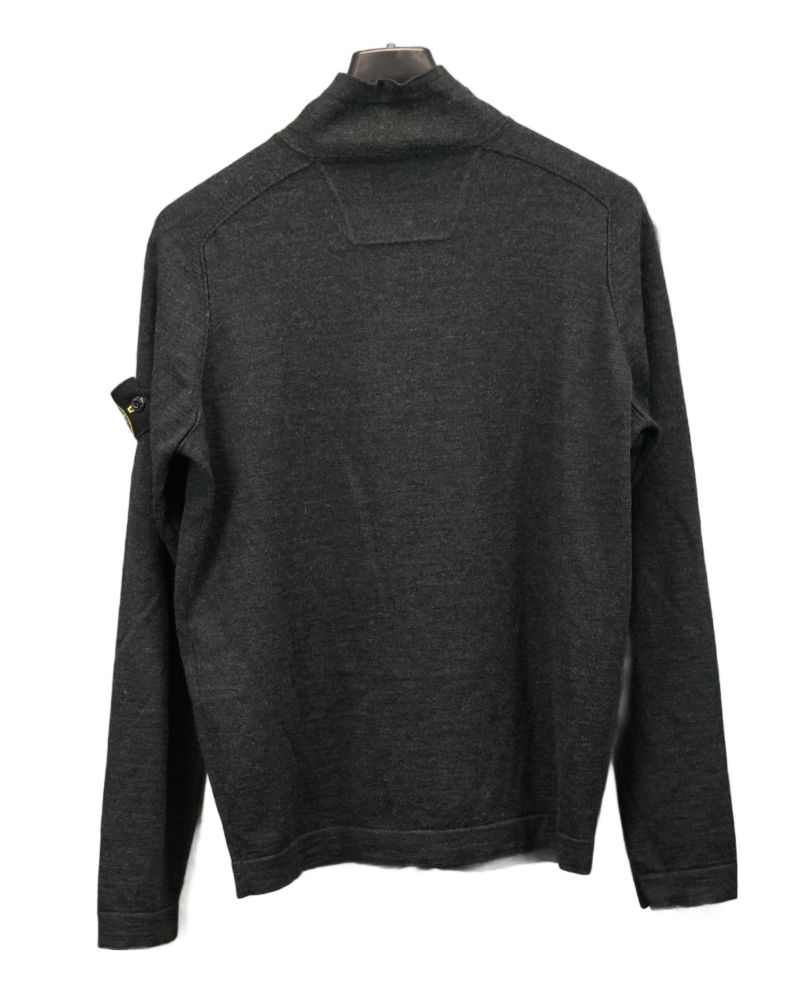 Stone Island Zip up Jacket Grey back view
