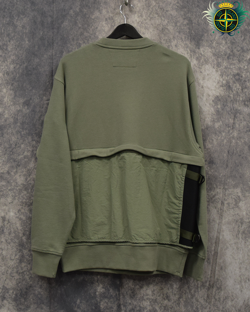 C.P Company Tech Crewneck Green