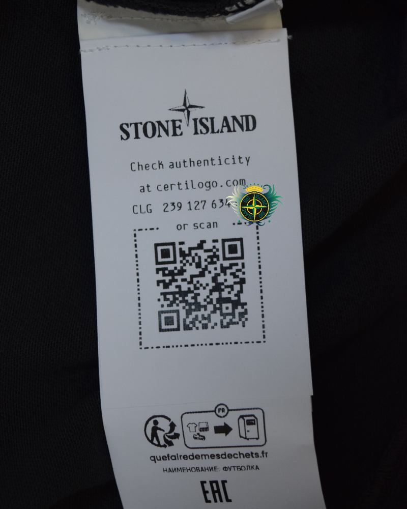 Stone Island Famiglia Lightweight Sweatshirt Grey detail view
