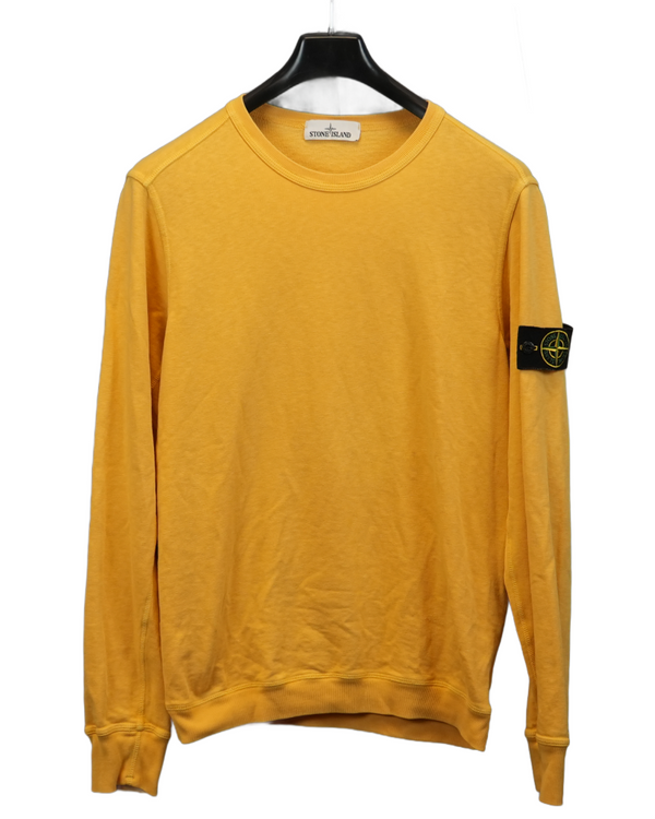 Stone Island Crewneck Yellow front view