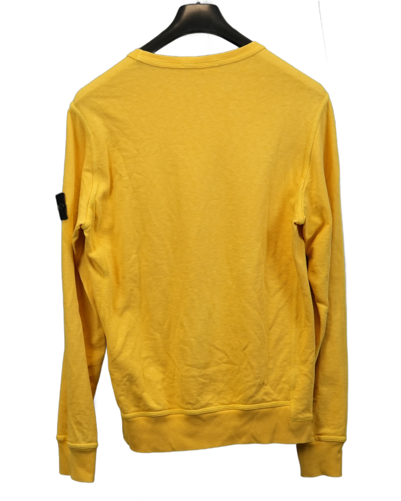Stone Island Crewneck Yellow back view