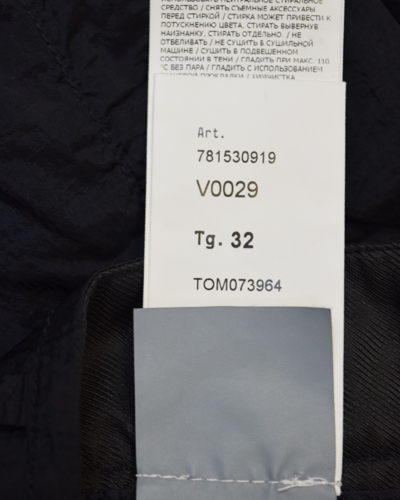 Stone Island nylon metal Cargos Black detail view