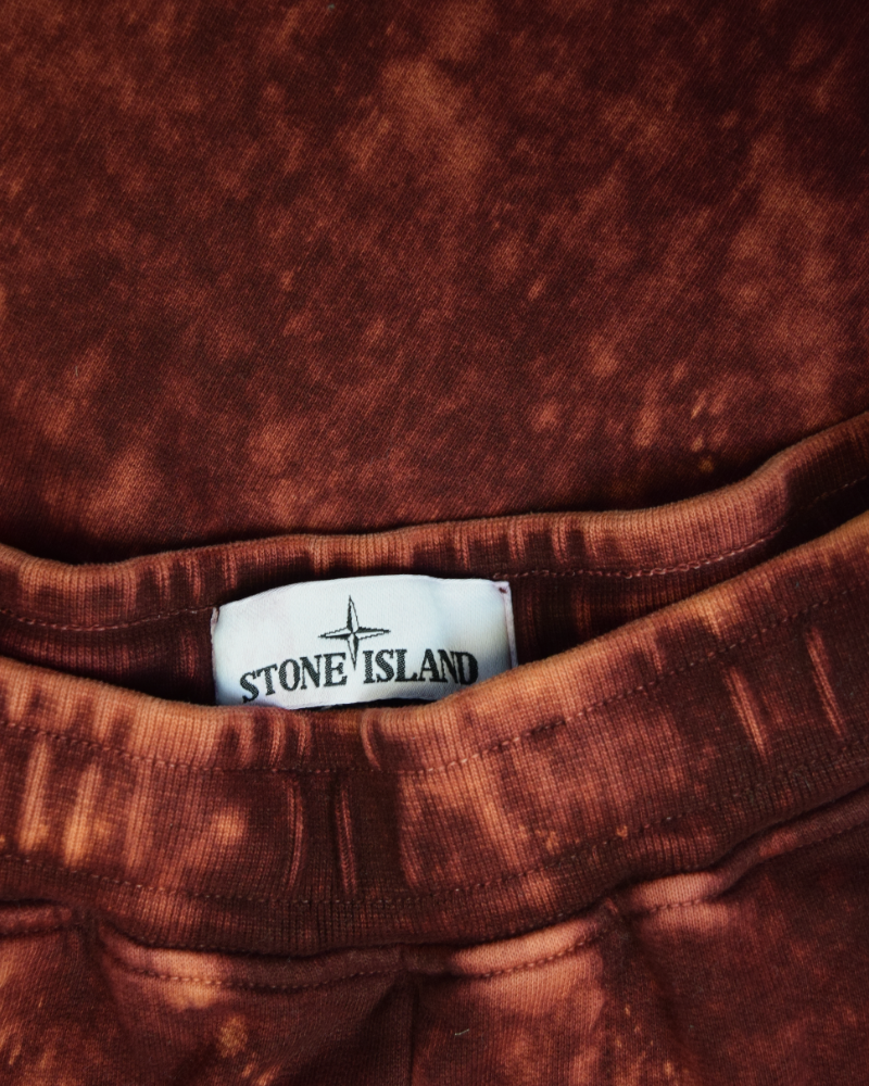Stone Island OVD Joggers Red detail view