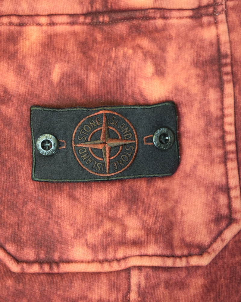 Stone Island OVD Joggers Red detail view
