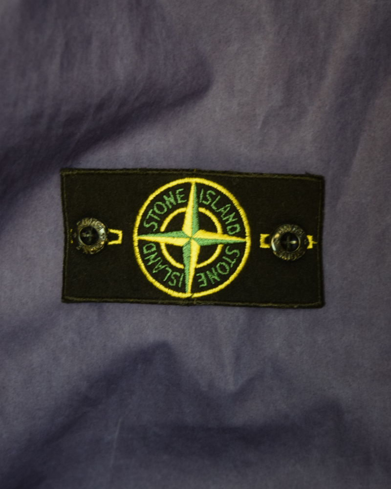 Stone Island Aggressive Gommato Jacket Purple detail view