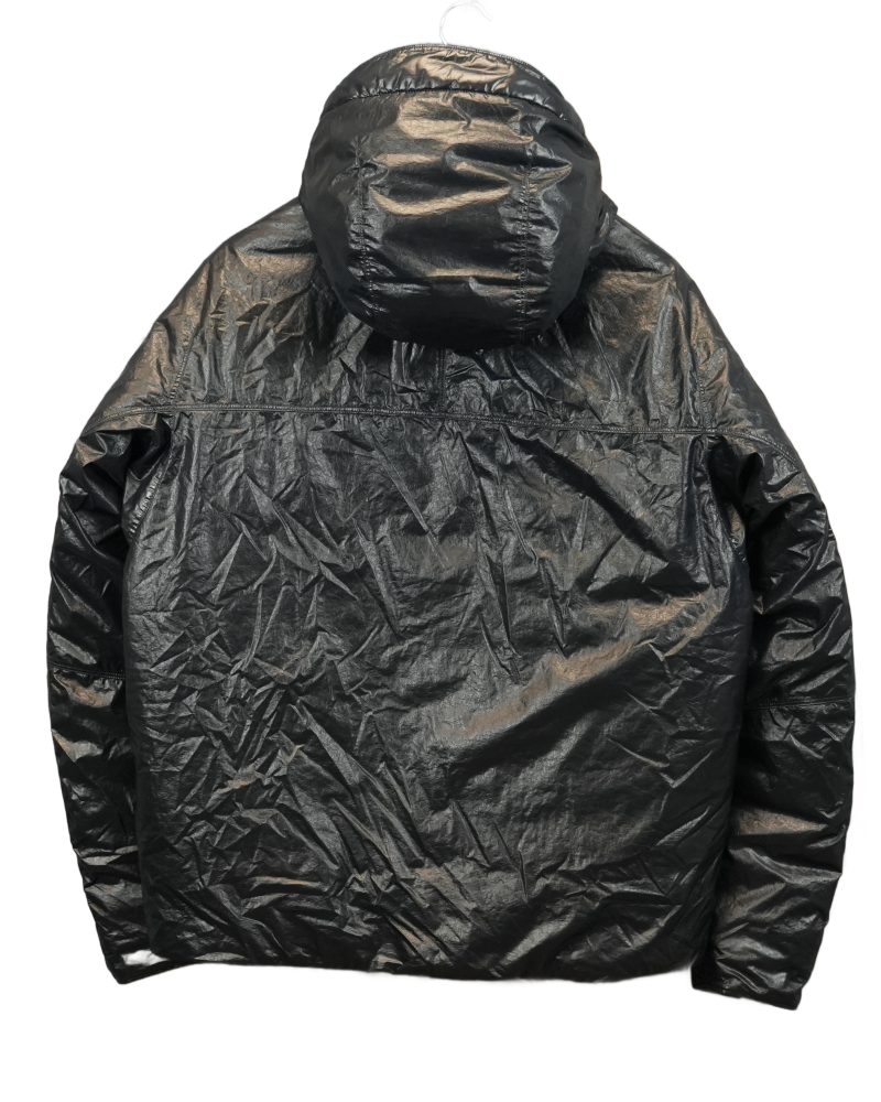 Stone Island Light Nylon 3L-TC Down Jacket Black back view