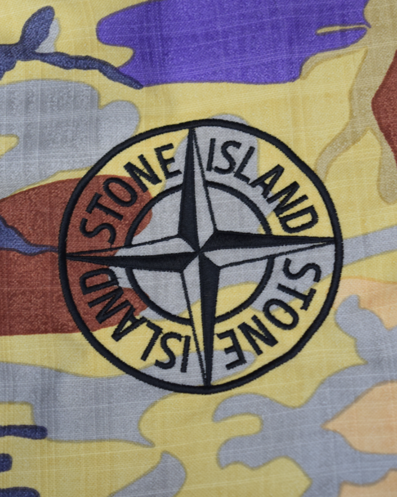 Stone Island Heritage Camo Backpack Camo detail view