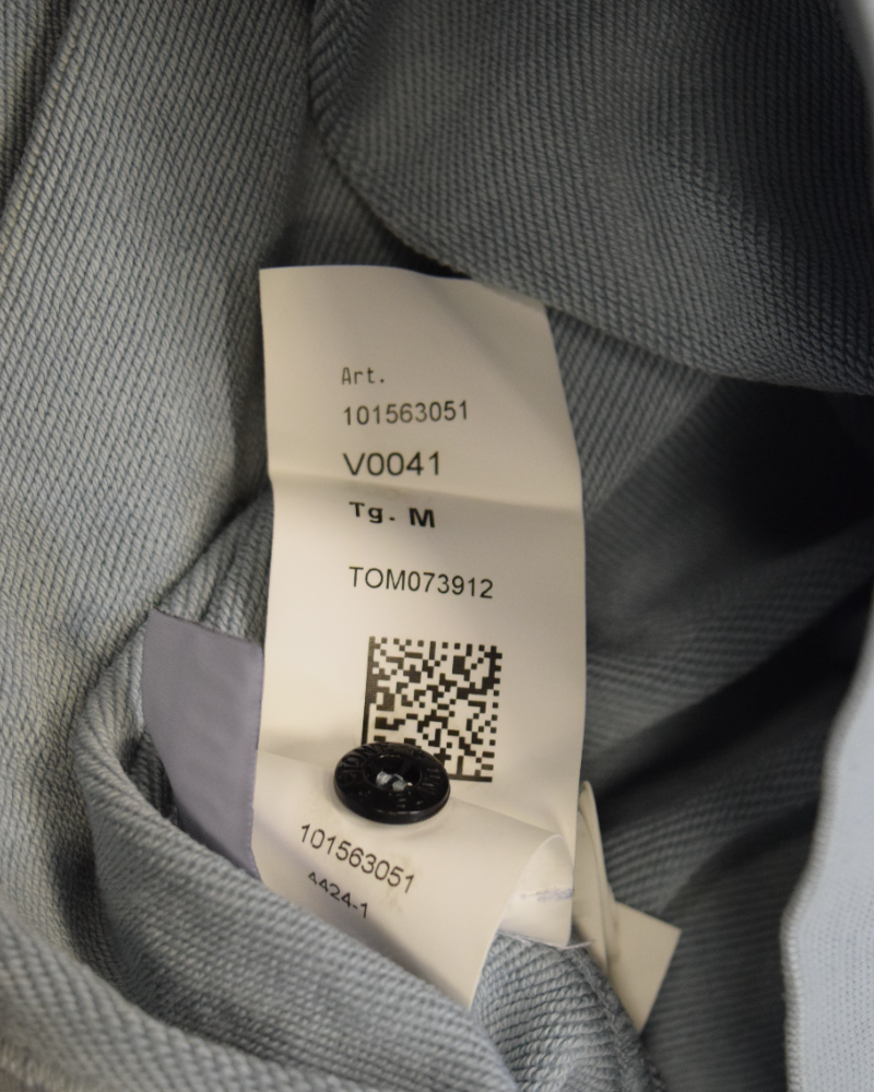 Stone Island Crewneck Dusty Blue detail view