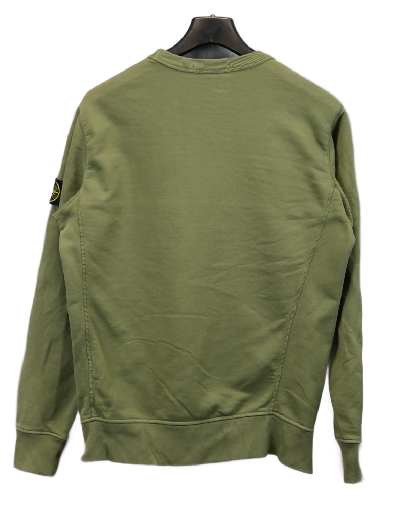 Stone Island Crewneck Green back view