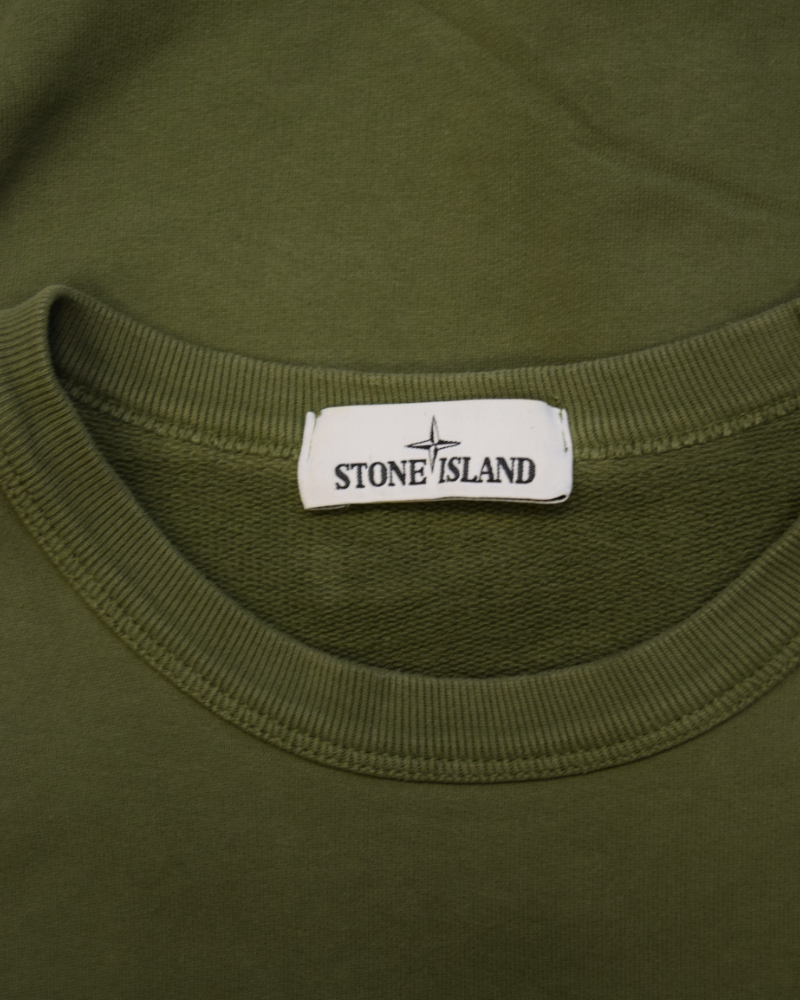 Stone Island Crewneck Green detail view