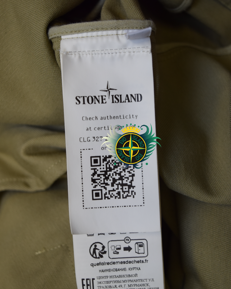 Stone Island Workwear R-Gabardine 3/1 Beige detail view