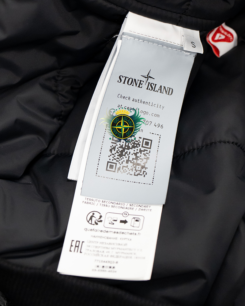 Stone Island 40th Anniversary 82/22 Microfelt Smock Black - S