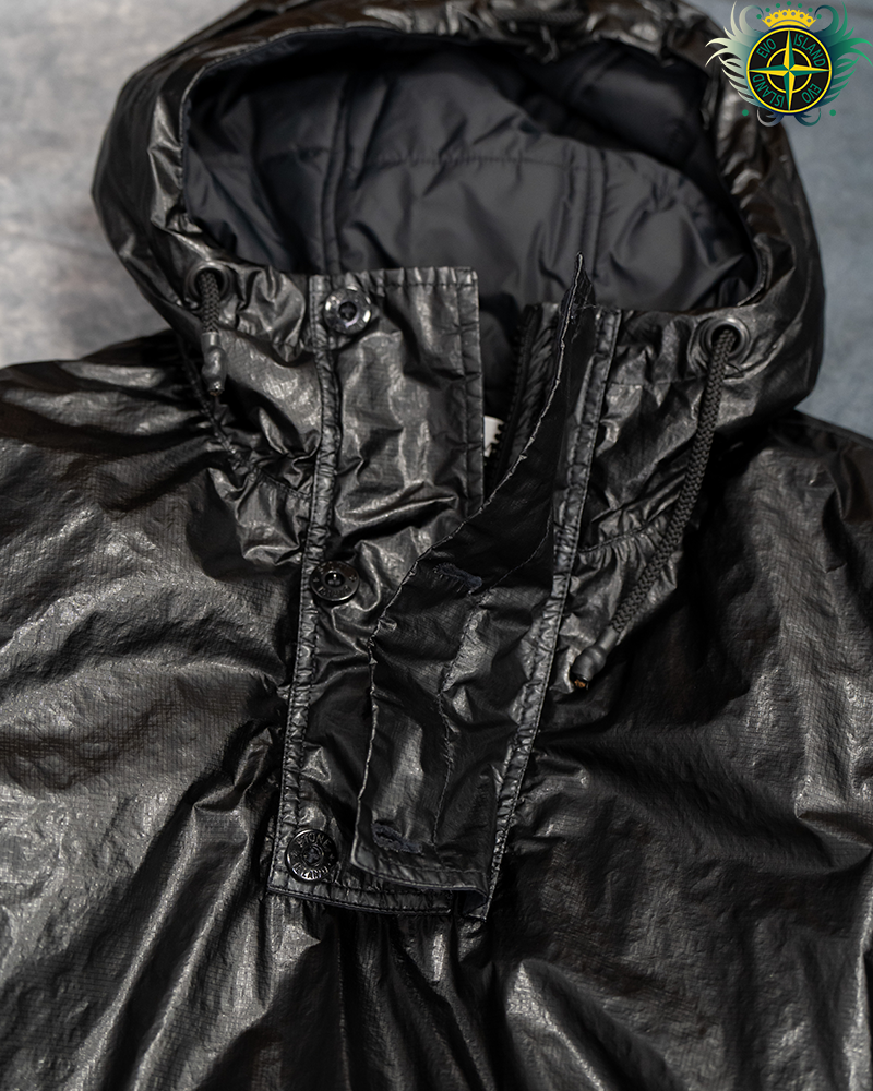 Stone Island 40th Anniversary 82/22 Microfelt Smock Black - S