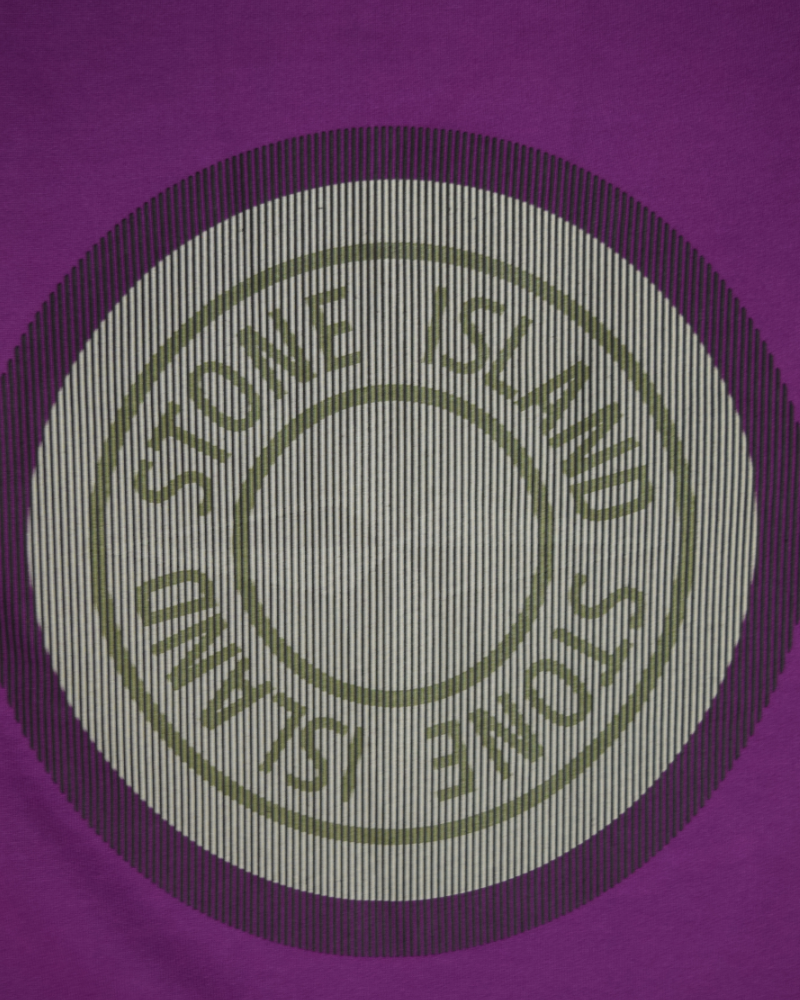 Stone Island Holographic Sweatshirt Purple detail view