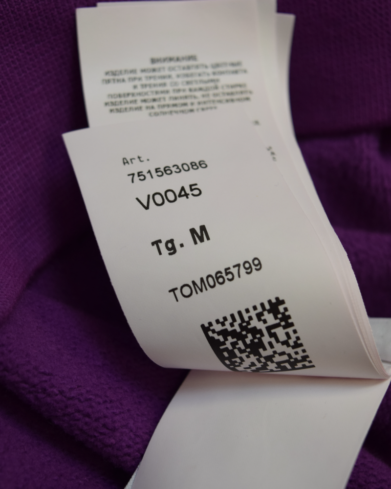Stone Island Holographic Sweatshirt Purple detail view