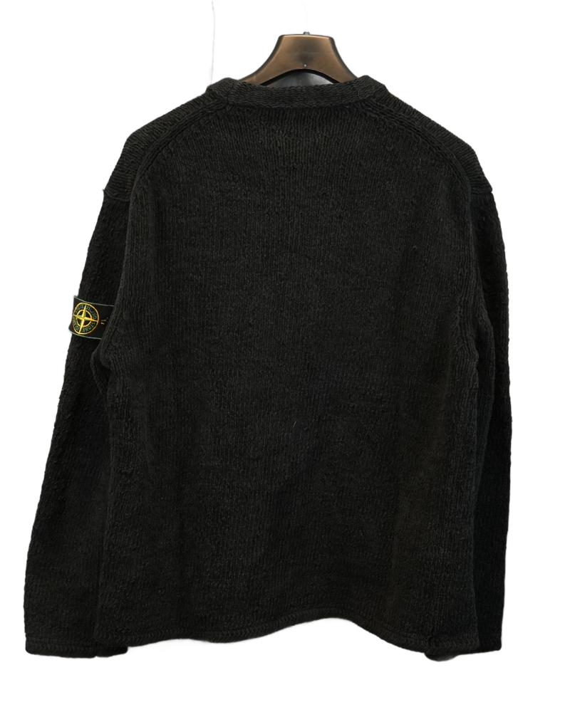 Stone Island Vintage Knit Black back view