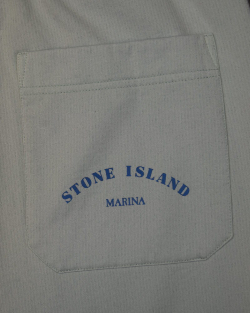 Stone Island Marina Joggers Blue detail view