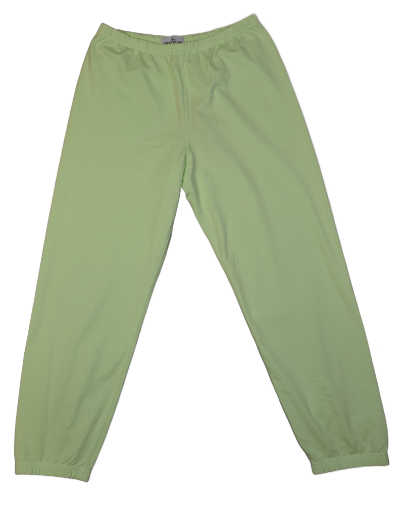 Stone Island Marina Joggers Green front view