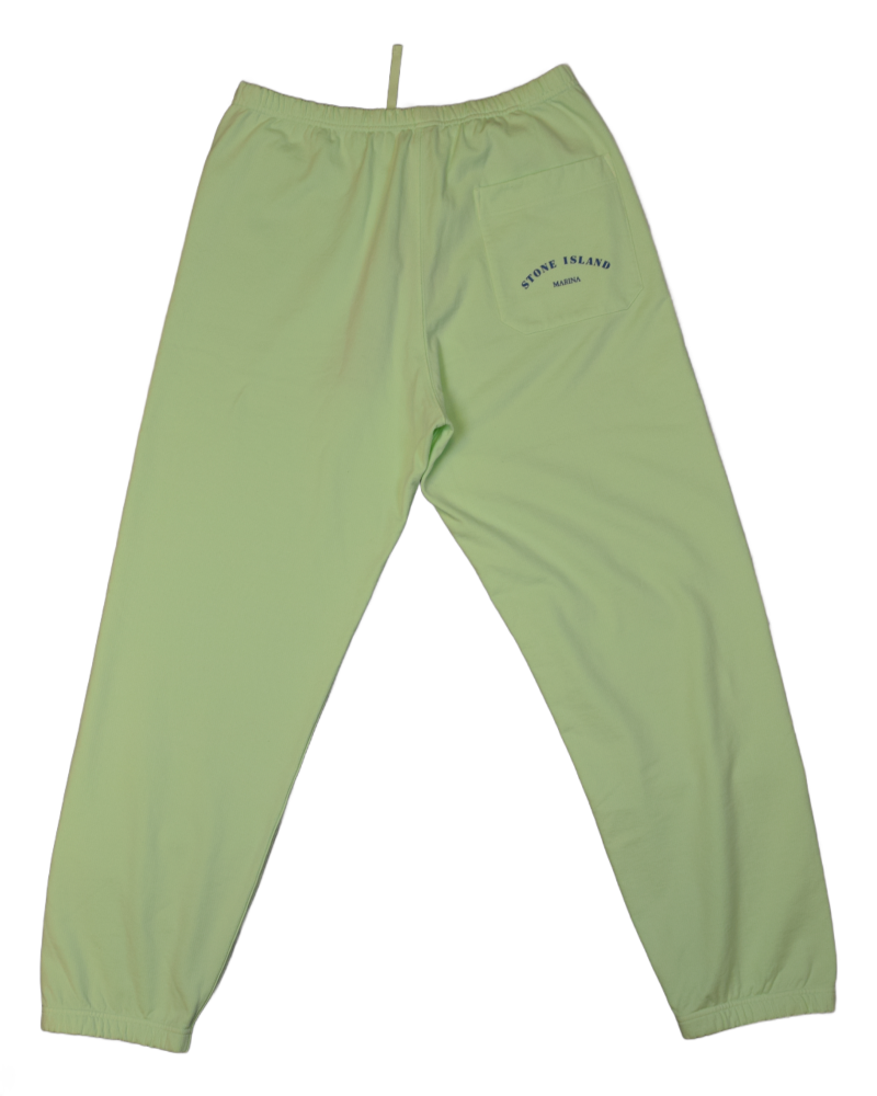 Stone Island Marina Joggers Green back view