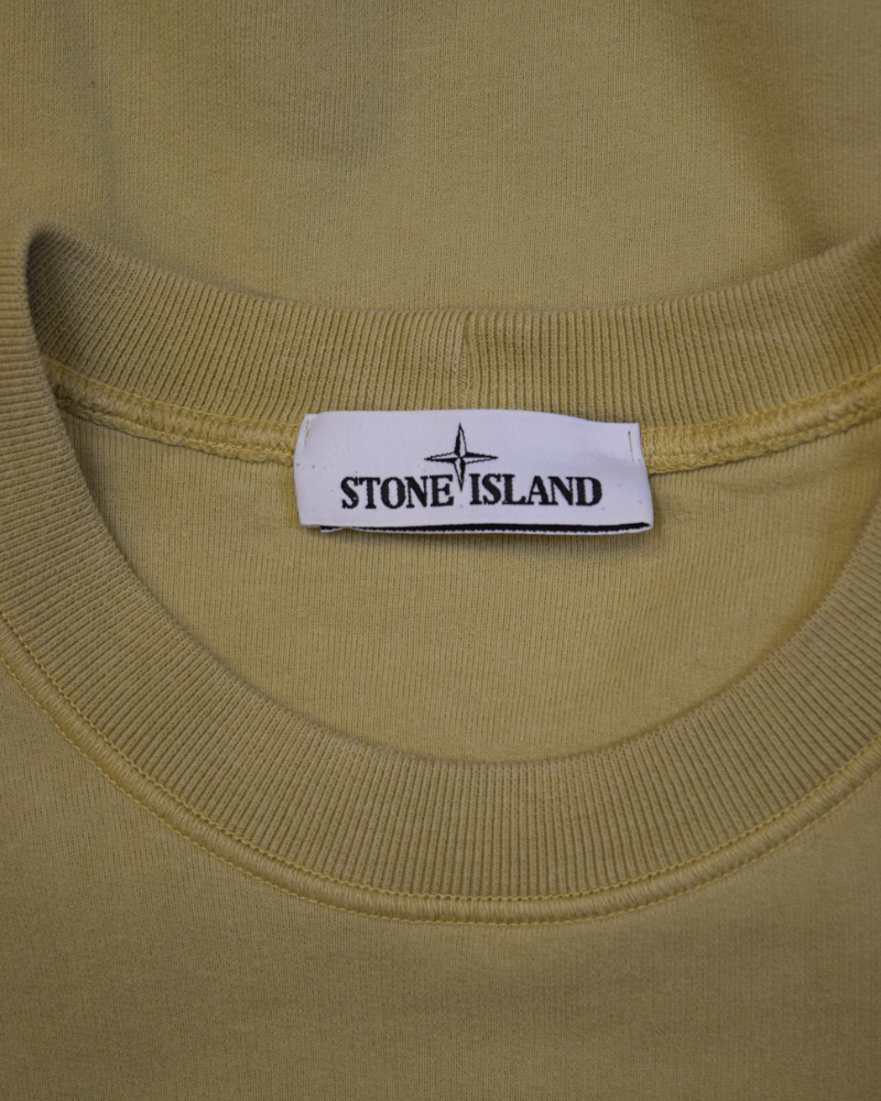 Stone Island Crewneck Beige detail view
