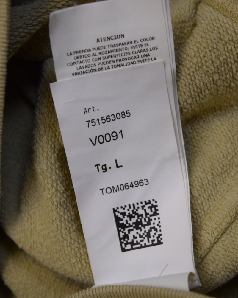 Stone Island Crewneck Beige detail view