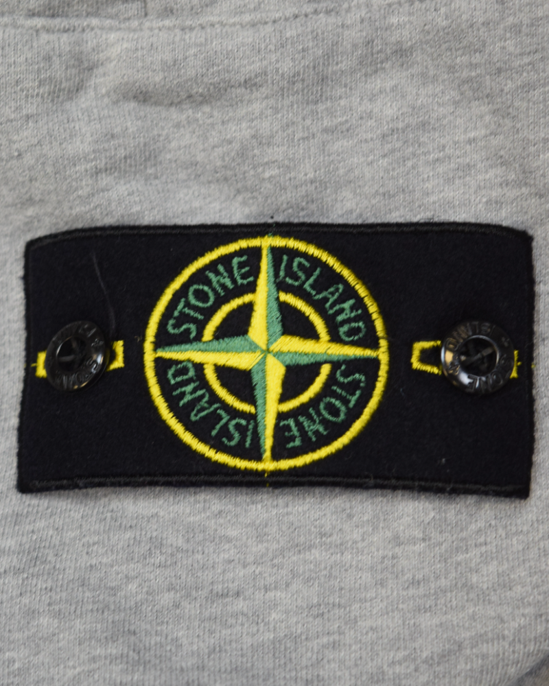 Stone Island Jogger Shorts Grey detail view