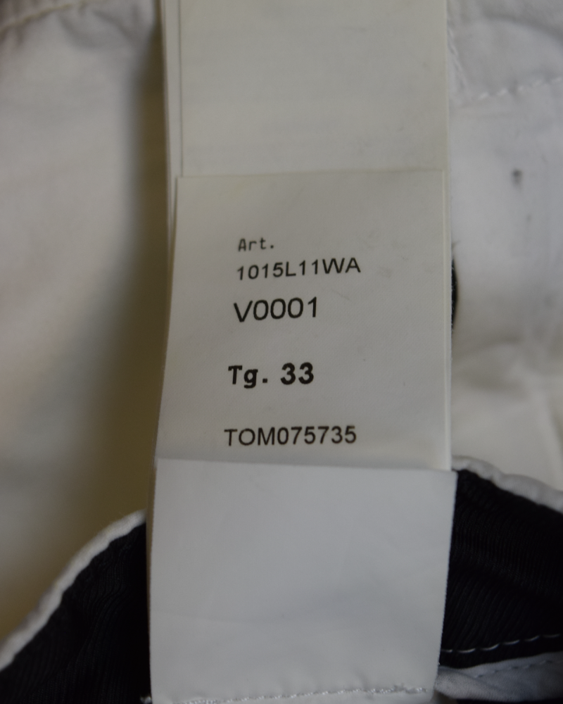 Stone Island Cargo Shorts White detail view