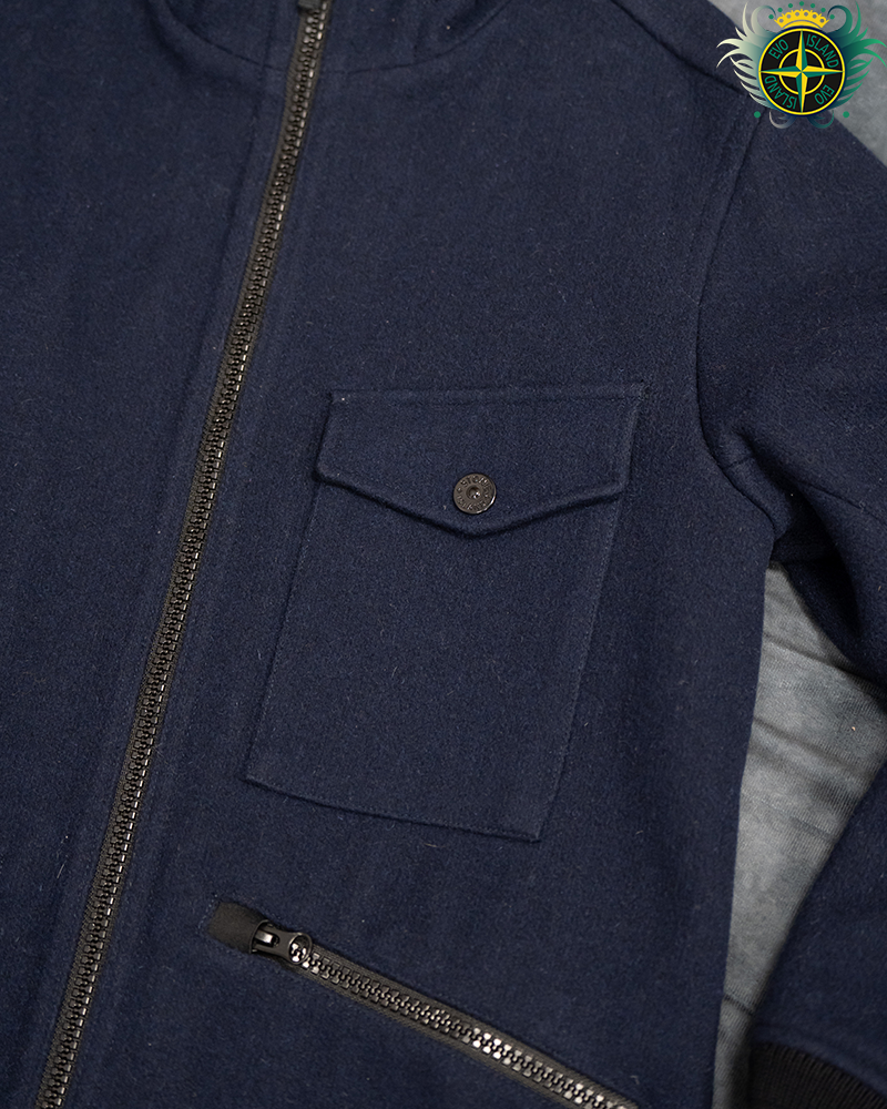 Stone Island Panno Speciale Jacket Denim Blue - M