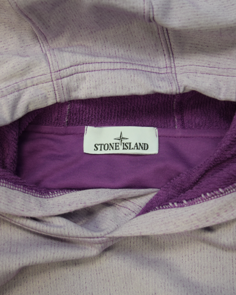 Stone Island Marina Hoodie Purple detail view