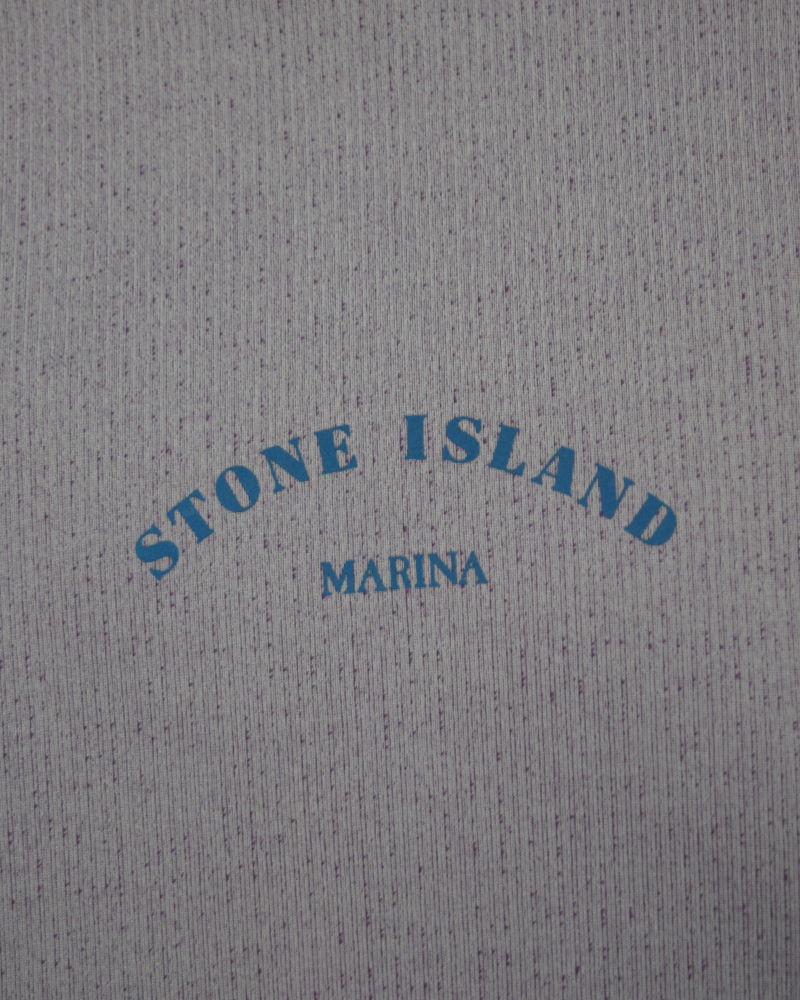 Stone Island Marina Hoodie Purple detail view