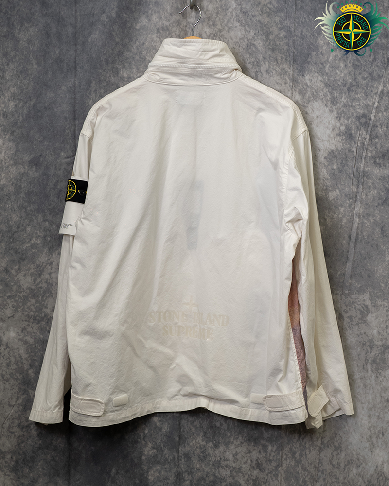 Stone Island X Supreme Cotton Cordura Shell Jacket Mona Lisa - M