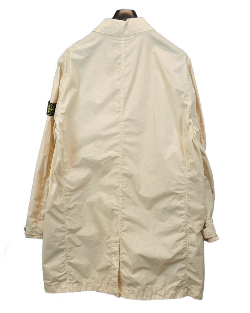 Stone Island Naslan Light Watro Jacket Cream back view