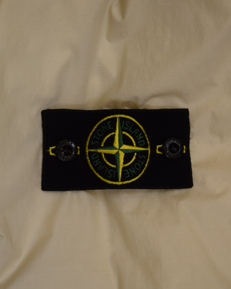 Stone Island Naslan Light Watro Jacket Cream detail view