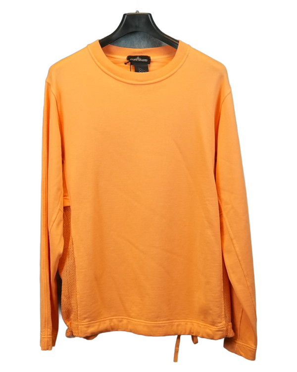 Stone Island Shadow Project Crewneck Orange front view