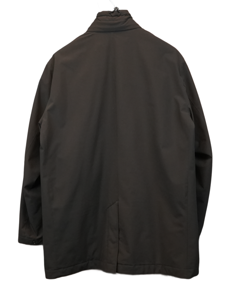 Stone Island Soft Shell_R E.Dye Technology With Prima Loft Insulation Tech Black back view