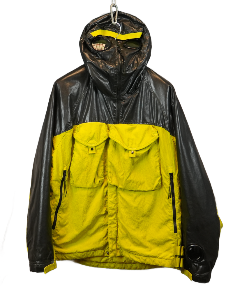 C.P. Company Quarts Explorer Jacket Green/Yellow front view