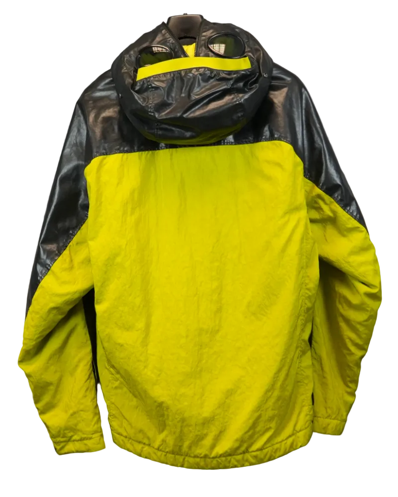C.P. Company Quarts Explorer Jacket Green/Yellow back view