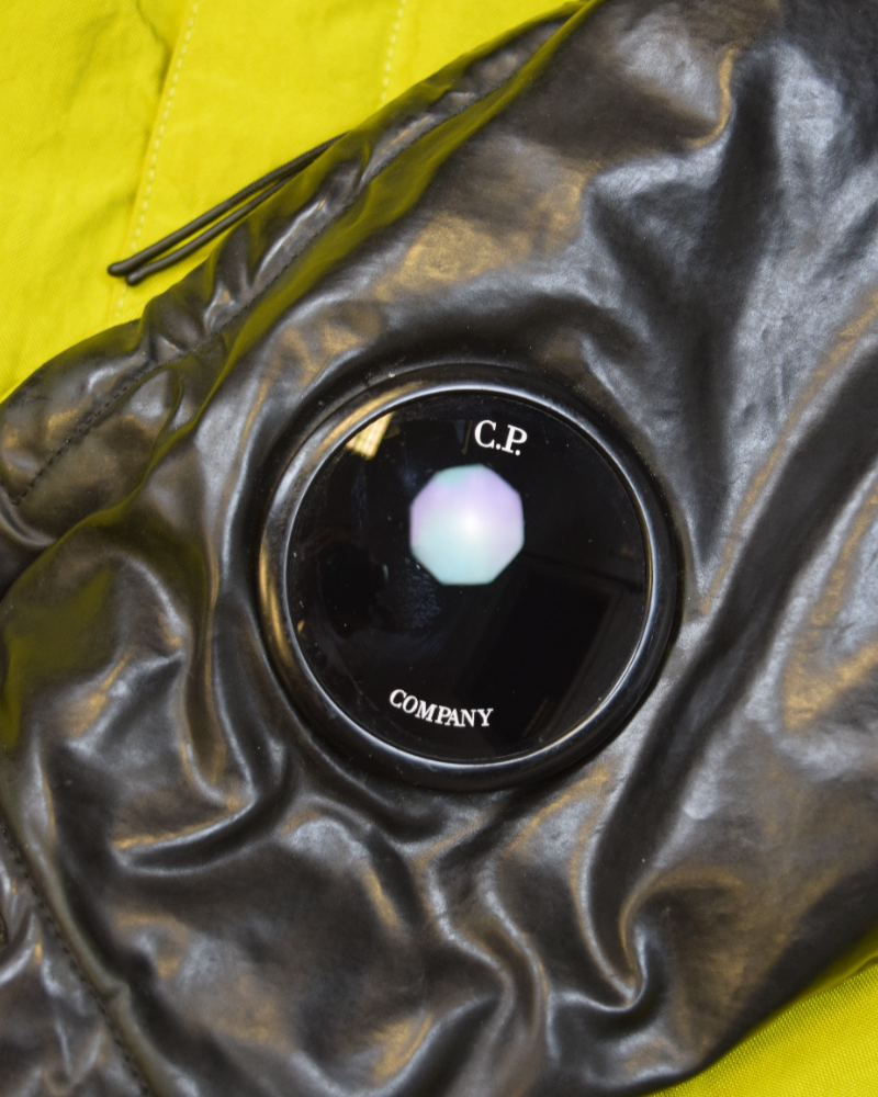 C.P. Company Quarts Explorer Jacket Green/Yellow detail view
