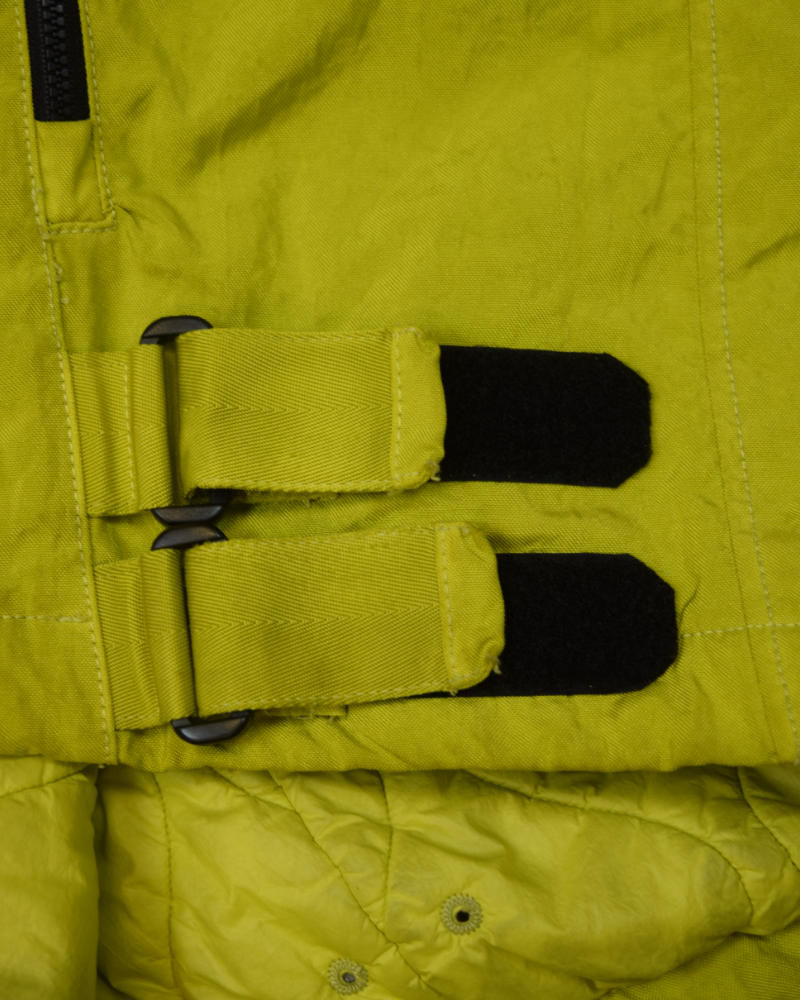 C.P. Company Quarts Explorer Jacket Green/Yellow detail view